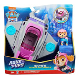 Paw Patrol Aqua Pup Skye Juguete Patrulla Canina