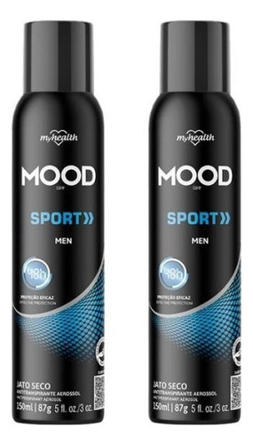 Kit C/8 Desodorante Mood Sport Men 150 Ml