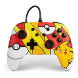 Control Pro Alambrico Power A Switch Pikachu Pop Art