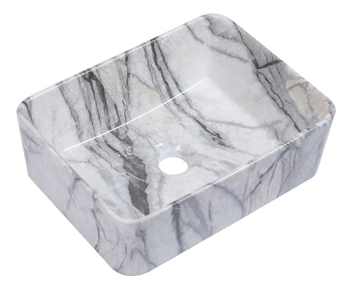 Lavabo De Mármol Rectangular Lofeyo Moderno Lavabo De Baño R