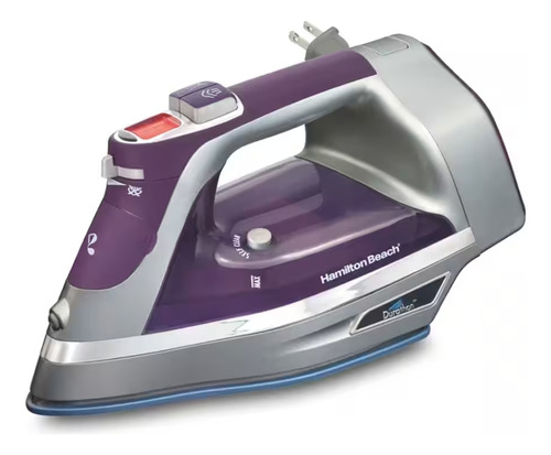 Plancha Ropa Cordon Retractil Vapor Hamilton Beach 19902r Color Morada