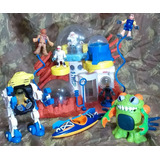 Lote Imaginext Fisher Price Space Station Alien Exoesqueleto