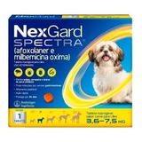 Nexgard Spectra Cães De 3,6 A 7,5kg Caixa Lacrada Original