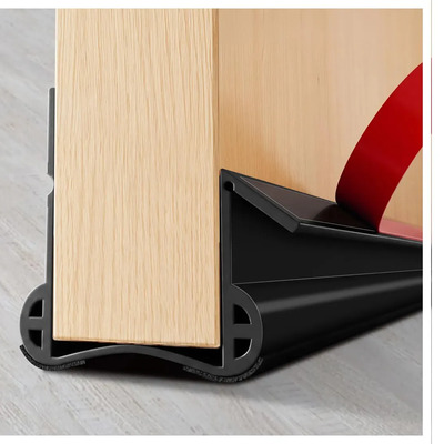 93CM Guardapolvo Para Puerta Autoadhesiva,Burlete Cubre Polvo Para Puerta,Cinta Adhesiva Fuerte 3M,Tira de Sellado de Doble Cara,Bloqueo de Ruido\u002FViento\u002FInsectos,Instalar Puertas Madera Metal Vidrio | MercadoLibre