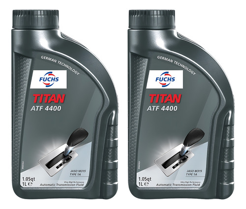 Kit 2 Óleo Câmbio Automático Titan Atf 4400 Dexron 3 Tqmsp3