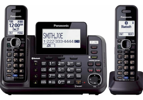 Teléfono Inalámbrico Panasonic Kx-tg 9542 2 Líneas