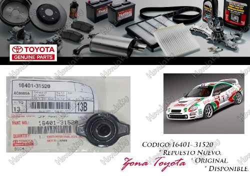 Tapa Radiador Toyota Celica Original 16401-31520 1.1 Lbs Foto 2
