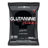 Glutamina Turbo 500g Refil - Black Skull - Original C/ Nf