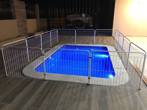 Cercado Canil Piscina Proteção Cães Pet 10grades X 90cm 