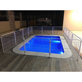 Cercado Canil Piscina Proteção Cães Pet 10grades X 90cm 