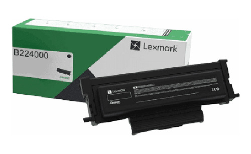 Cartucho De Toner Lexmark B224000 Preto 1.200 Pgs Mb2236adw