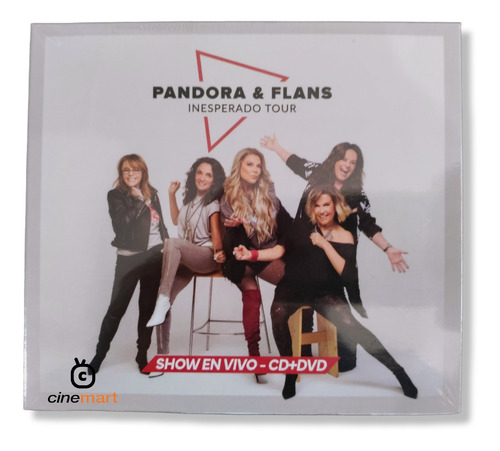 Pandora & Flans Inesperado Tour Box 2 Cd + Dvd