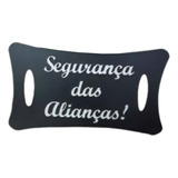 Placa Segurança Das Alianças Mdf