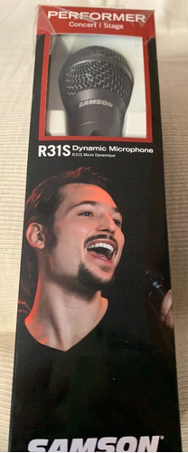 Micrófono Samson R31s Dynamic Microphone- Sin Uso