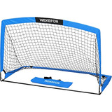 Wekefon Soccer Goal 5' X 3.1' Portable Soccer Net