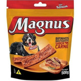 Bifinho Magnus Mastigáveis Sabor Carne - 500g - Para Cães