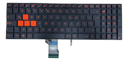 Teclado Asus Rog Gl502 Gl502vm Series Backlight Red Sp