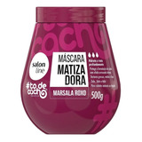 Máscara Matizadora #todecacho Mársala Roxo Salon Line