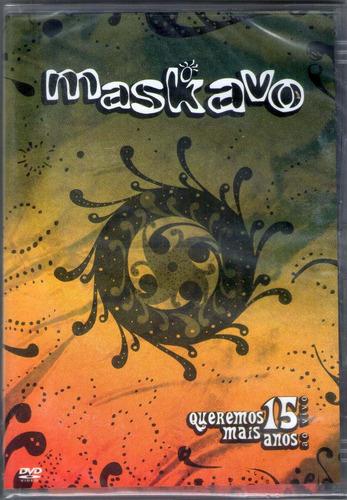 Dvd Maskavo Queremos Mais 15 Anos Ao Vivo (origin E Lacrado)