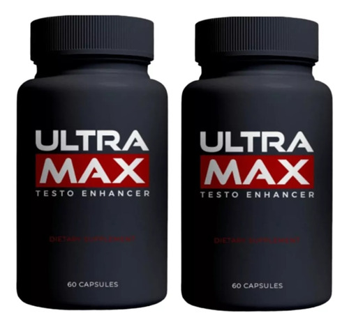 Packx2 Ultramax Potenciador Testo Enhancer Potenciador 60cap