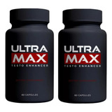 Packx2 Ultramax Potenciador Testo Enhancer Potenciador 60cap