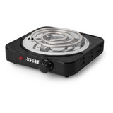 Fogão Cooktop Elétrica Xfire Aço Inoxidável 1000w Preto 220v