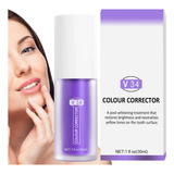 Pasta Dental Correctora De Color V34, 30 Ml, Blanqueadora De