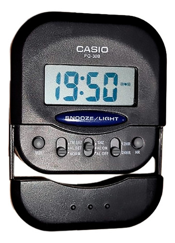 Reloj Despertador Digital Pq30b Casio Alarma Repeticion