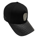 Gorra Cash Only Black Skull Curva Algodón Negra 2024 73