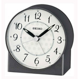 Reloj Despertador Seiko Qhe136k Negro Gtia 1 Año Ag Oficial