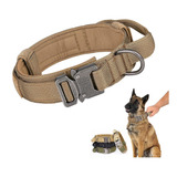 Collar Táctico Para Perro, Collar De Perro De Nylon Militar