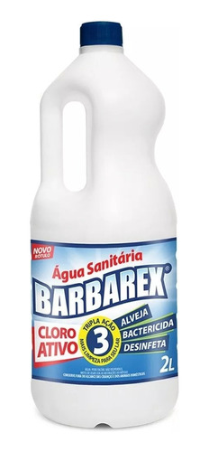 Agua Sanitária Barbarex 2 Litros