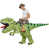 Disfraz De Dinosaurio Inflable One Casa Para Montar En T Rex