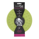 Lickimat Comedero Lento Perros Y Gatos Modelo Splash. Np Color Verde Lima