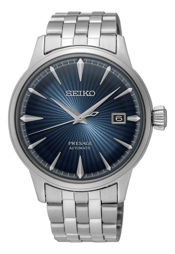 Reloj Seiko Srpb41 Presage Para Hombre En Tono Plateado De A