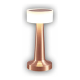 Lámpara Led De Mesa Táctil 3 Tonos Graduables Recargable