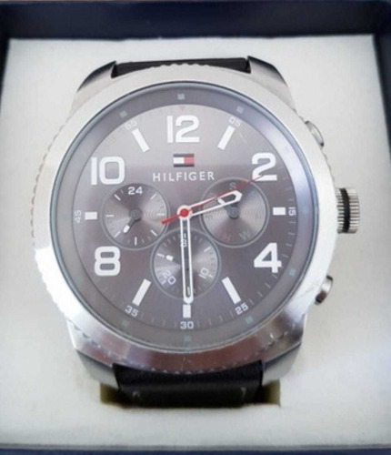 Reloj Tommy Hilfiger Original Hombremalla De Cuero