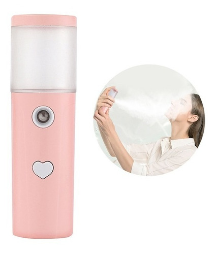 Vaporizador Nano Mister Love Spray Facial Recarregável