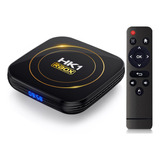 Caja De Tv Smart Tvbox Android 12 Dual Wifi De 4 Gb+32 Gb A