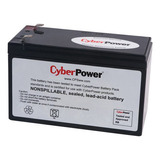 Batería De Reemplazo Cyberpower Rb1290 - Negro, 12 V, 9 Ah