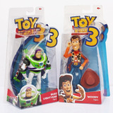 2 Unids/lote De 18 Cm Toy Story Buzz Lightyear Con Alas Wood