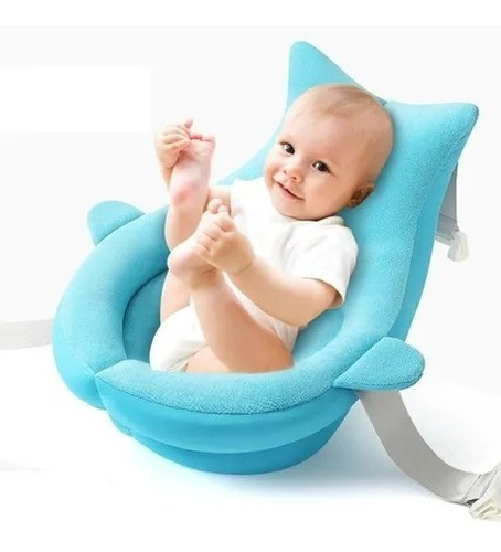 Malla Tina Bañera Asiento Acolchada Bebe Soporte Cojin 