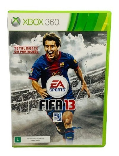 Fifa 13 Xbox 360 Jogo Original Mídia Física Futebol Game Top