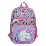 Mochila Xtrem Bolt Unicorn Morada Color Morado Diseño De La Tela Lilac Unicorn