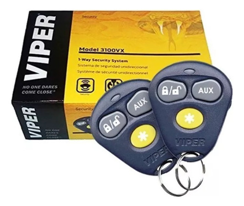 Alarma De Seguridad Automotriz Viper 3100vx Con 2 Controles 