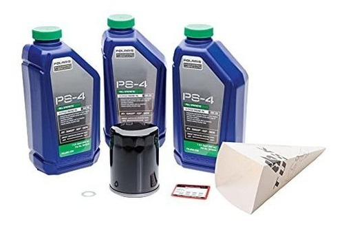 Kit Cambio De Aceite Tusk 4t Polaris Ps-4 Plus 5w-50