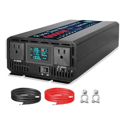 Inversor Solar Chantower 6000W Onda Sinusoidal Pura 12V a con LCD | Meses sin interés