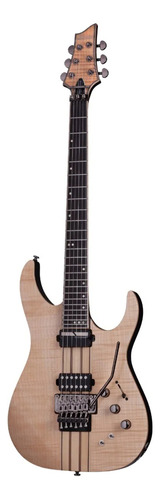 Guitarra Eléctrica Schecter Banshee Elite-6 Fr S De Arce/fresno Gloss Natural Con Diapasón De Ébano
