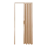 Porta Sanfonada Pvc 60cm Bege Fortlev