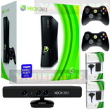 Xbox 360 5.0 + Kinect + 2 Controles +  Envio  + Obsequios +